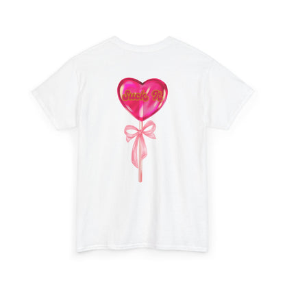 Heart Balloon Tee, Cute T-Shirt, Unisex Cotton Shirt, Gifts for Her, Valentine’s Day Outfit, Everyday Wear
